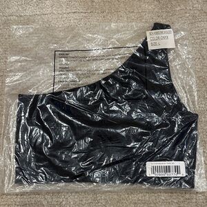 Setactive ribbed one shoulder sculptflex bra